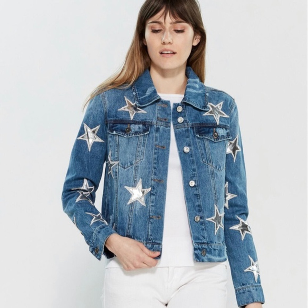 Bagatelle Star Patch denim jacket